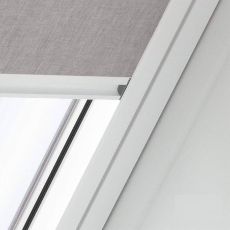 RFL SWL Cortina rolante translúcida com calhas brancas