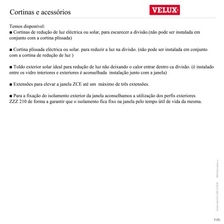 CSP Janela de desenfumagem com  cúpula de acrílico transpartente