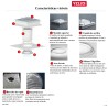 TCF 0K14 - Túnel de luz flexível VELUX para cobertura plana - Ø 350mm