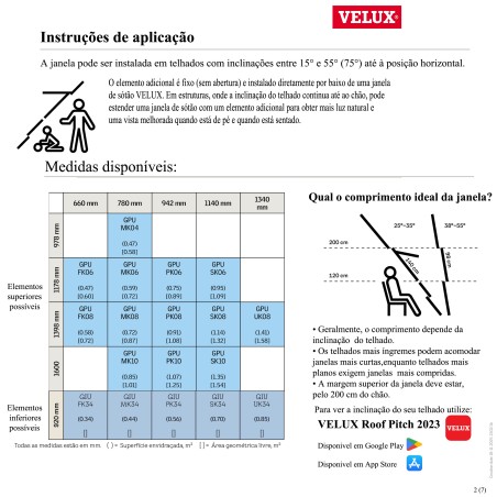 GPU Manual + GIU Combinação GPU com elemento inferior fixo