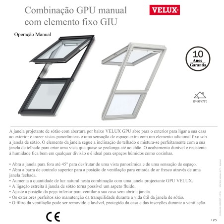 GPU Manual + GIU Combinação GPU com elemento inferior fixo