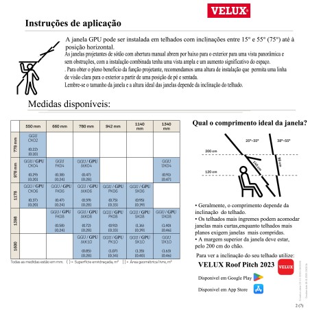 GPU/GGU DUO E/J Janelas sobrepostas