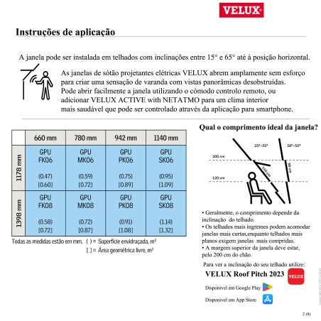 GPU 21 Janela Projetante Elétrica