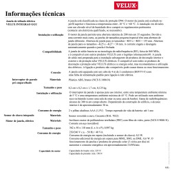 GGU 21 Janela basculante eléctrica