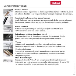 GGU Janela basculante manual