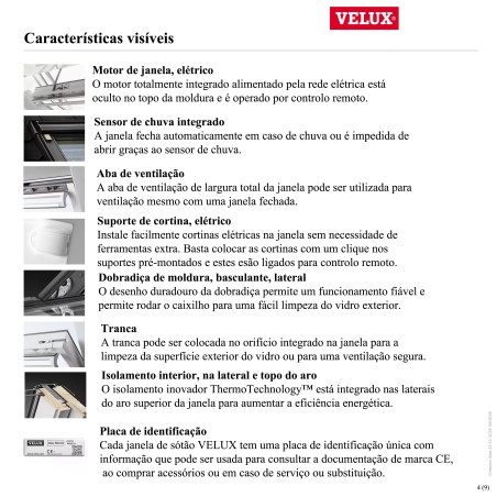 GGL 21 Janela basculante eléctrica