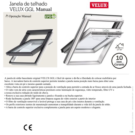 GGL Janela basculante manual