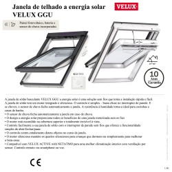GGU 30 Janela basculante a energia solar