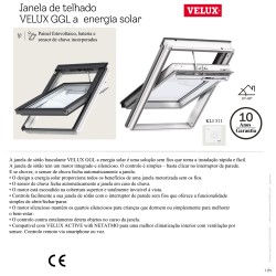 GGL 30 Janela basculante a energia solar