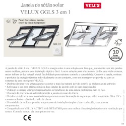 GGLS 3 em 1 30 Janela basculante 3 em 1 Solar
