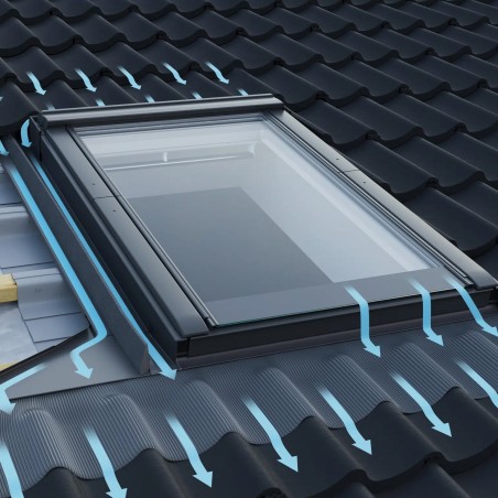 GBL Janela basculante manual de baixa inclinação