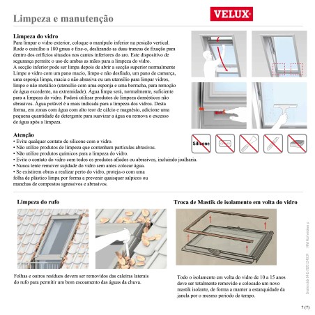 GEL VEA Janela de Terraço