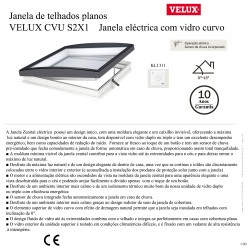 CVU S2X1 Janela eléctrica com vidro curvo
