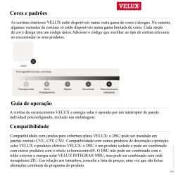 DSU Cortina de escurecimento a energia solar