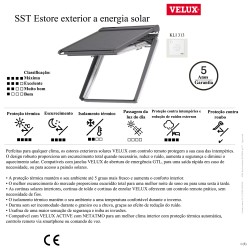 SST estore exterior a energia solar