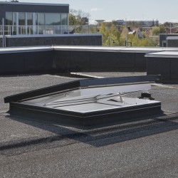 CXU S2X1K01 Janela eléctrica de saída para o exterior para uso profissional com vidro curvo