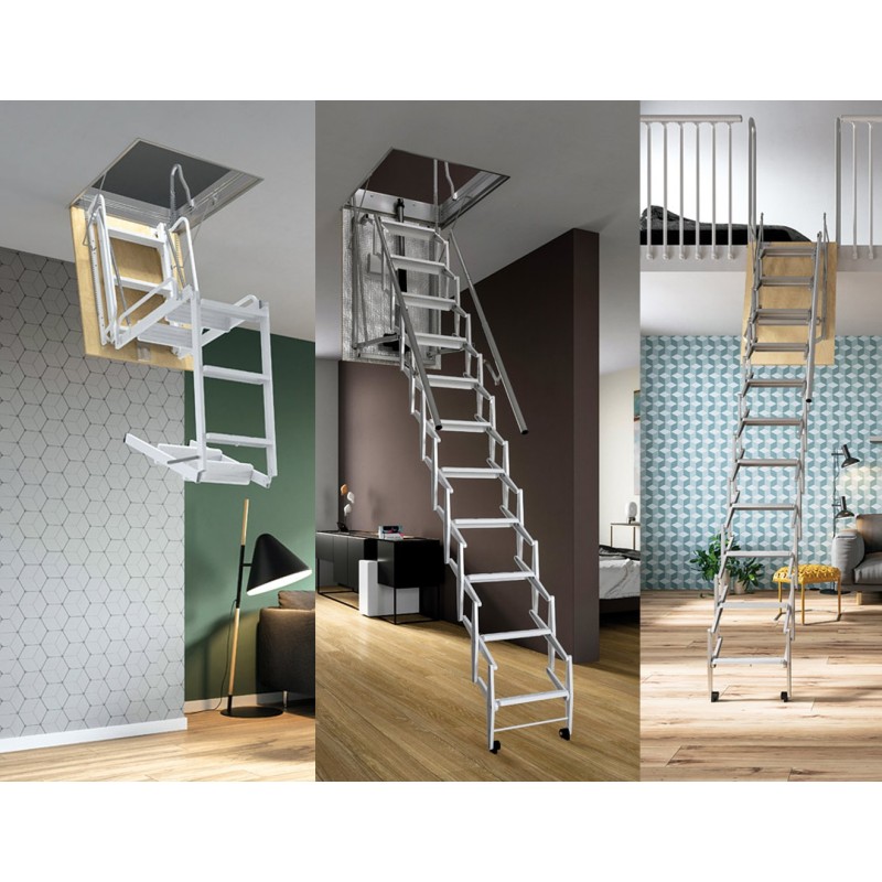 Escadas de sotão retráteis