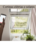 Cortinas eléctricas e solares