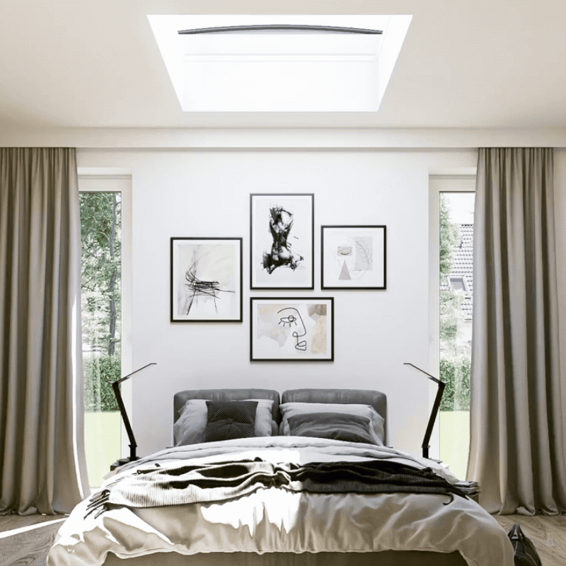 DSU Cortina de escurecimento a energia solar