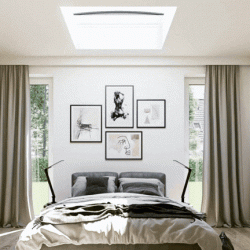 DSU Cortina de escurecimento a energia solar